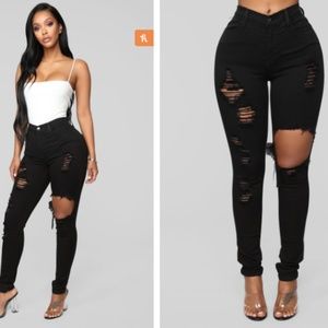 Fashion Nova Glistening Jeans